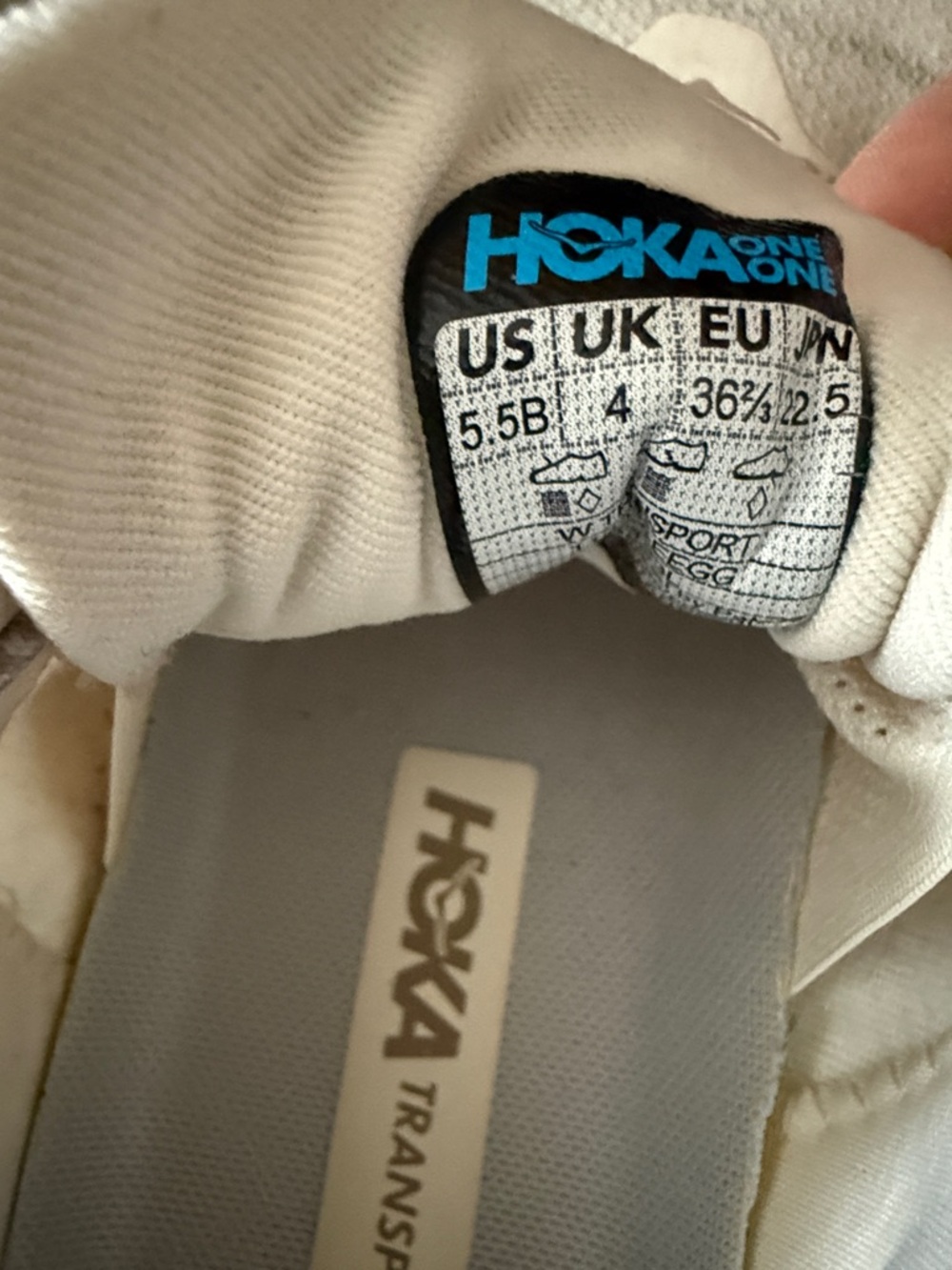 Hoka Women's Sneakers in Light Beige/Cream - Picture 10 of 13